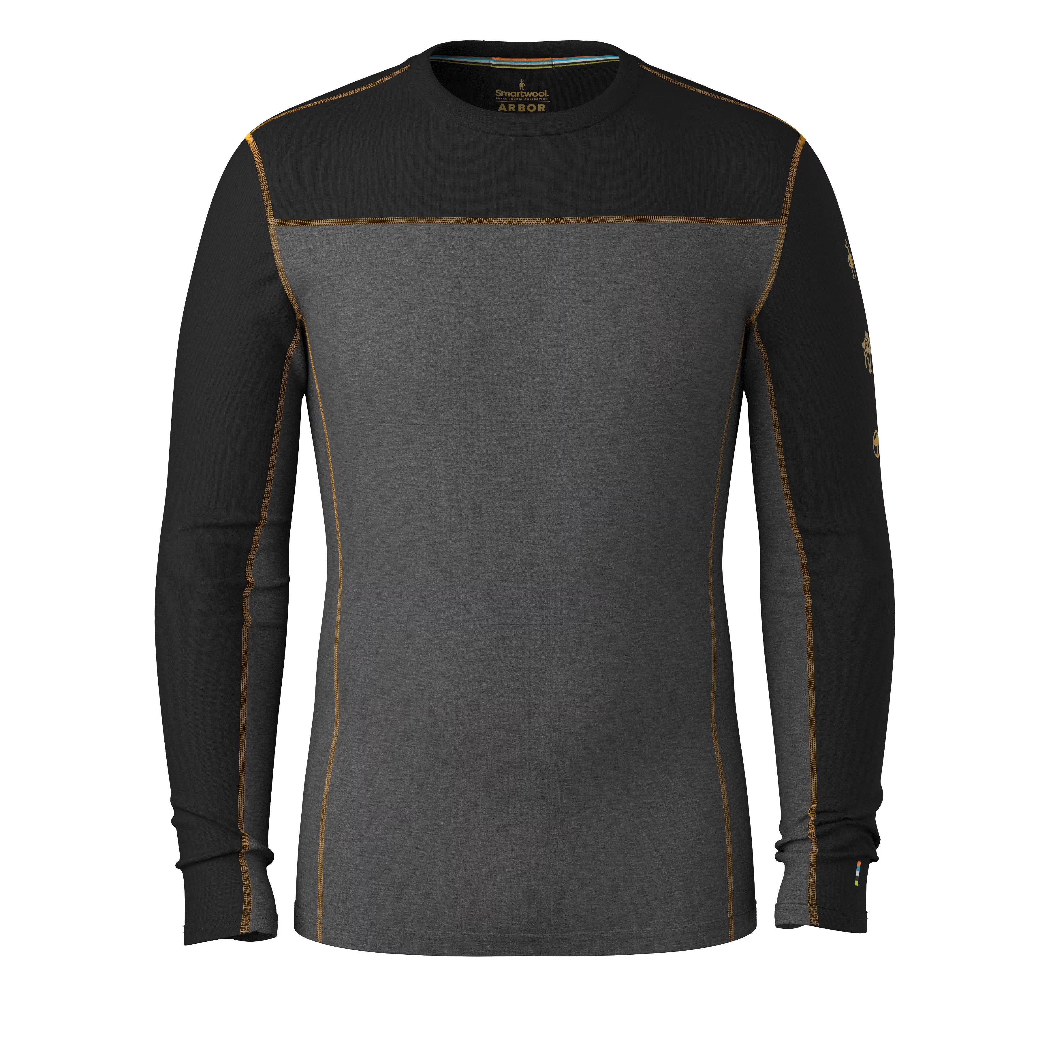 Classic Thermal Merino Base Layer Colorblock Crew