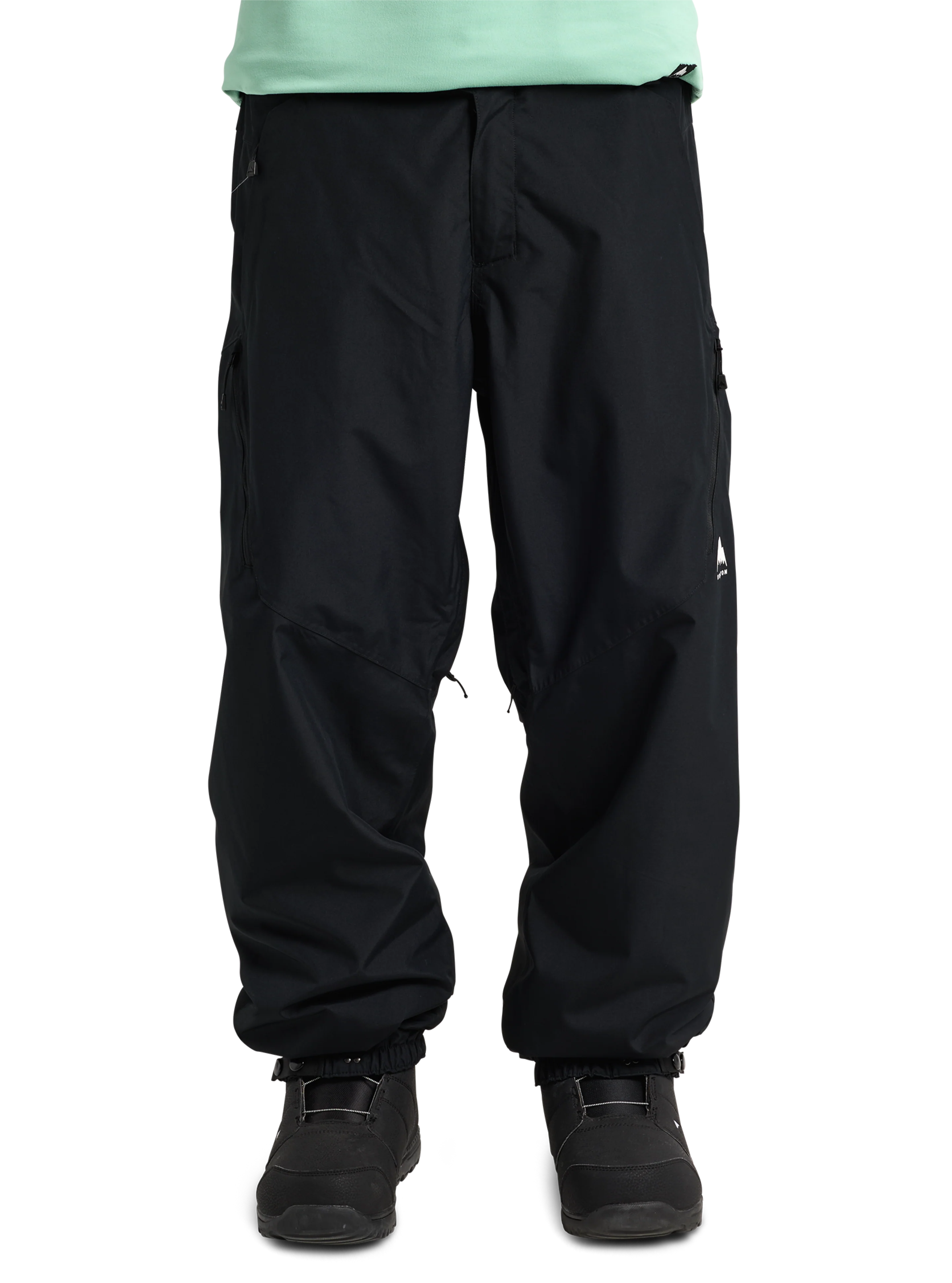 Mens Reserve 2L Relaxed Pants - True Black