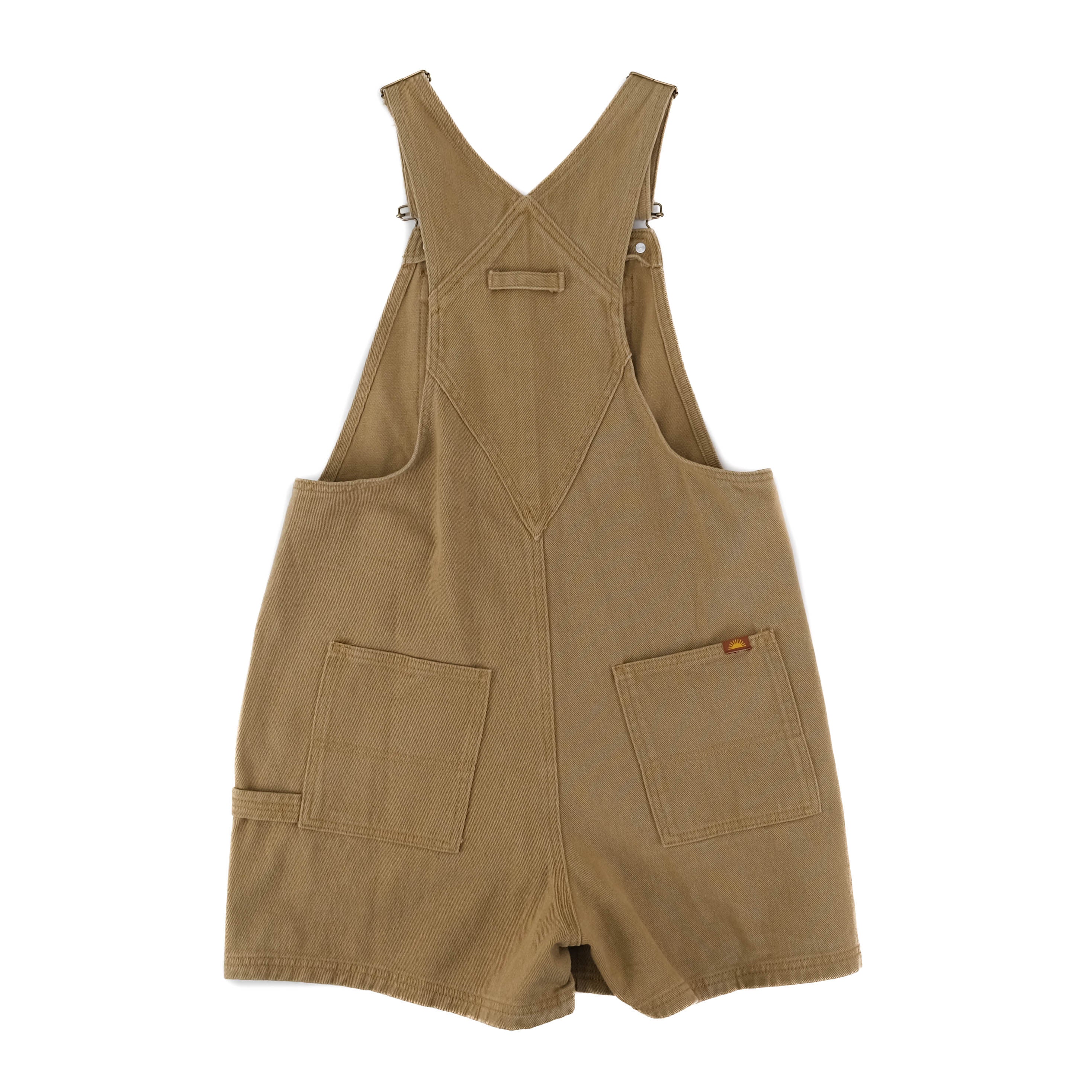 Womens Tide Short Overall - Caramel