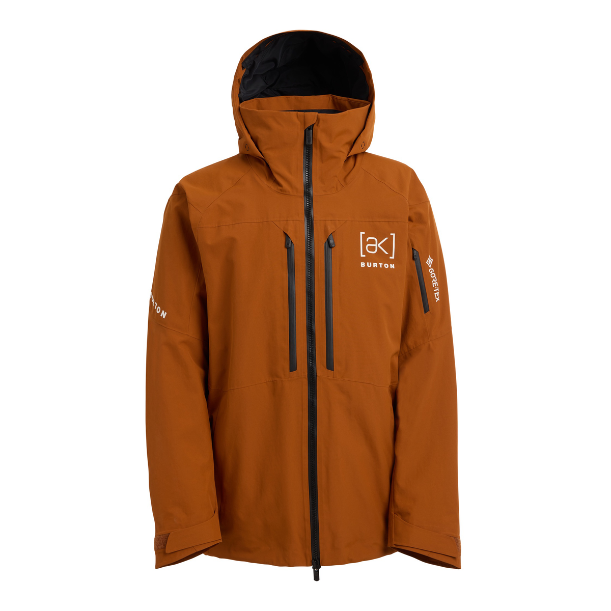BURTON [ak] GORE-TEX 3レイヤーフーバージャケット ブラウン Men's [ak] Swash GORE-TEX Jacket, Chestnut Brown — Val Surf