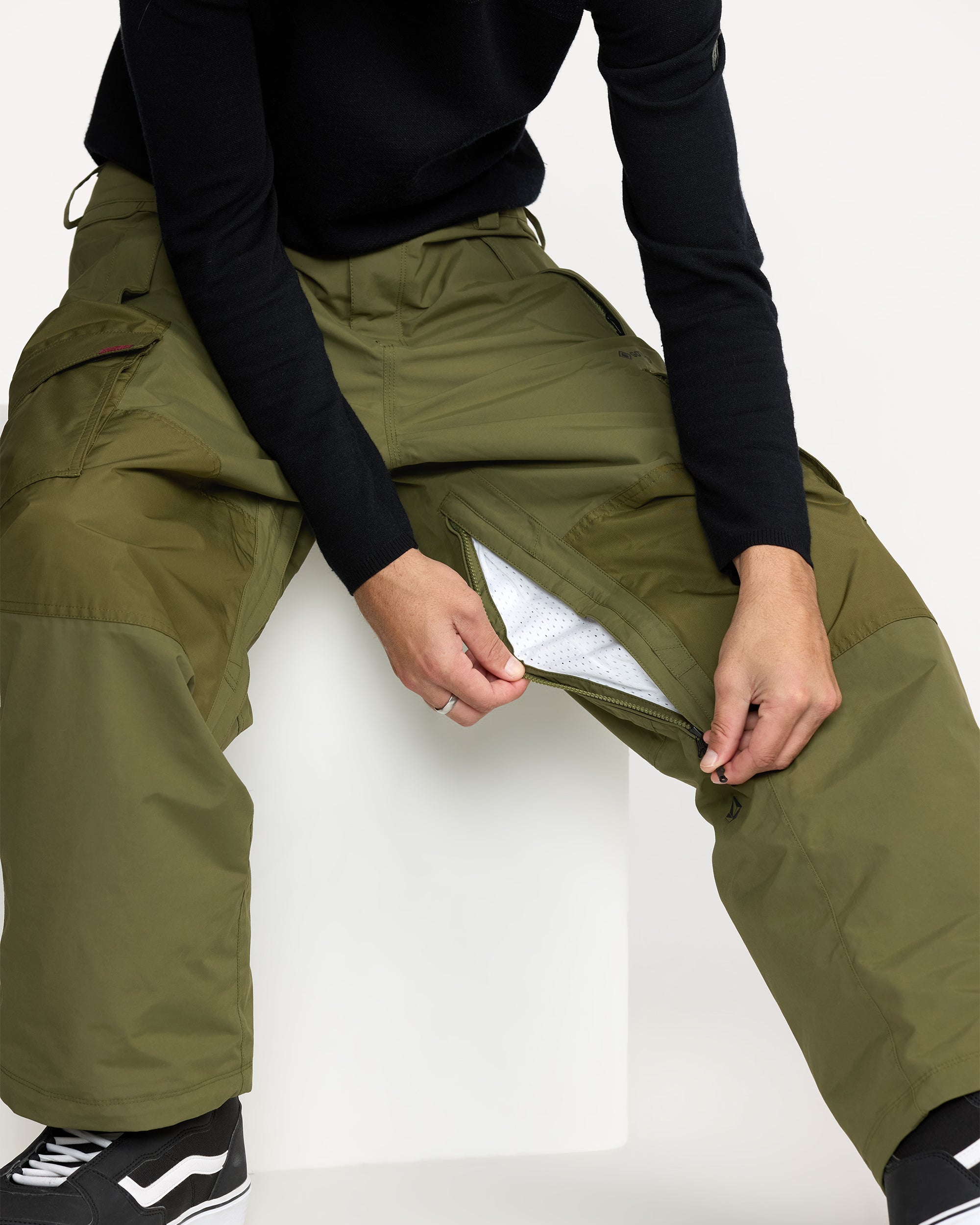 Longo Gore-Tex Pant - Dark Olive