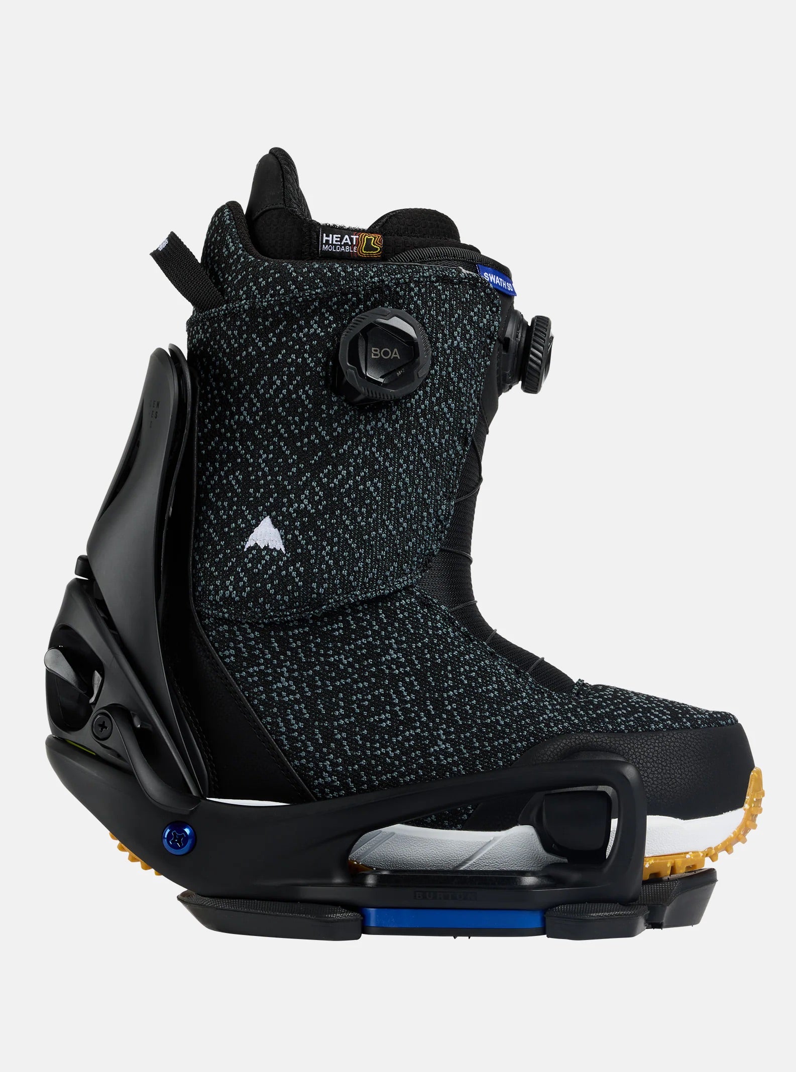 Mens Step On Genesis EST Snowboard Bindings, Black