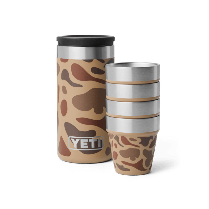 YETI Shot Glasses & Case - Wetlands Camo