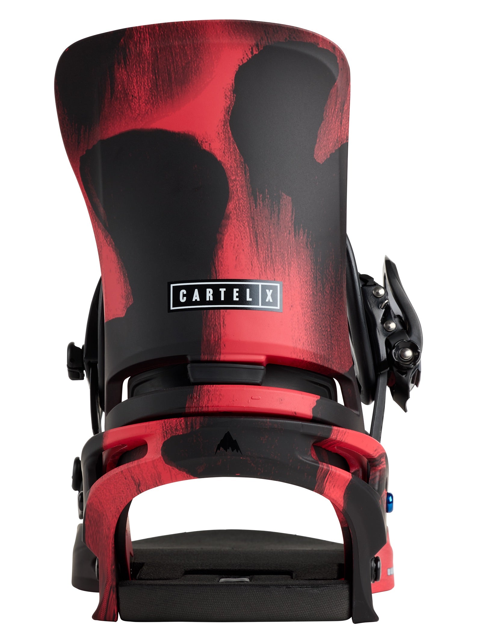 Men's Cartel X Re:Flex Snowboard Bindings, Black/Red
