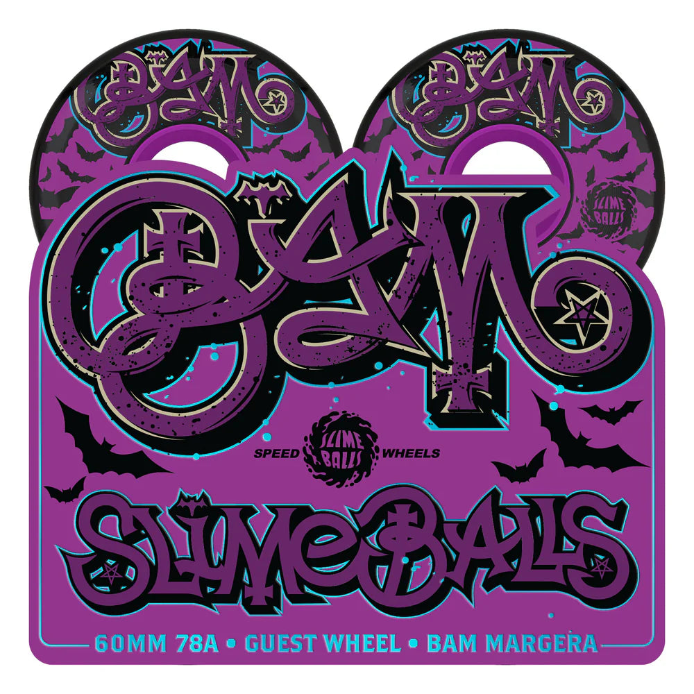 Bam Margera OG SLime 78A Black - 60MM