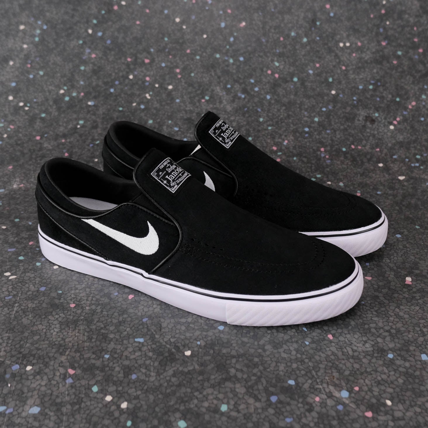 Nike SB Janoski+ Slip - Black/White