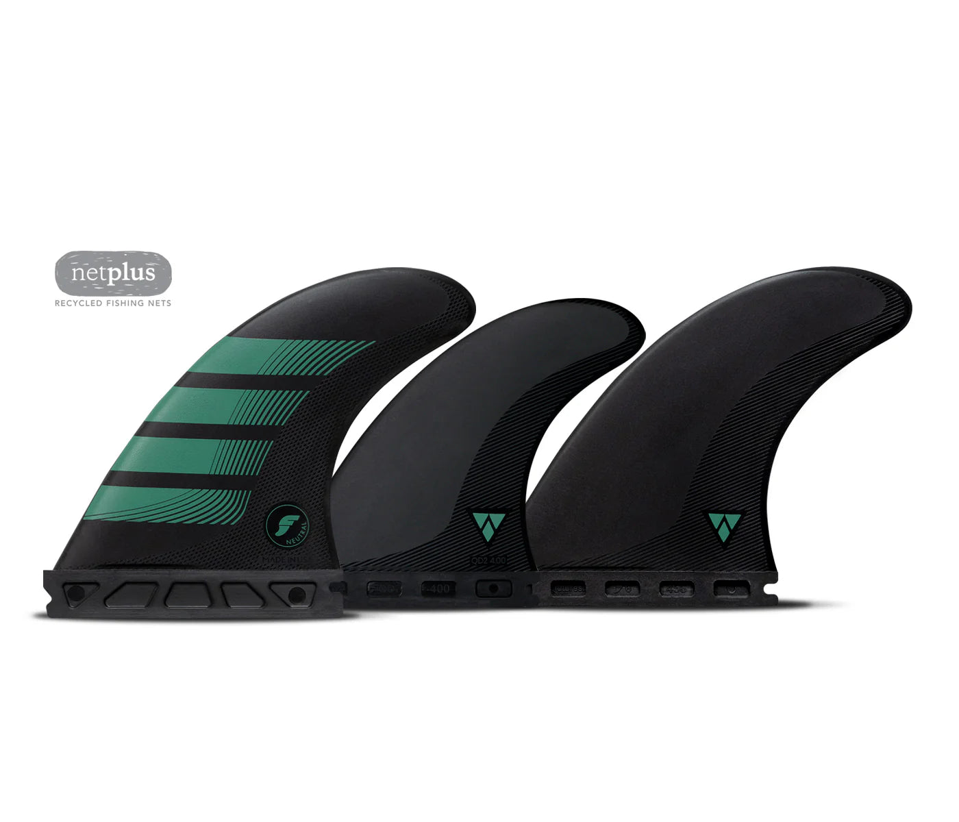 F6 Alpha 5-Fin - Carbon/Teal