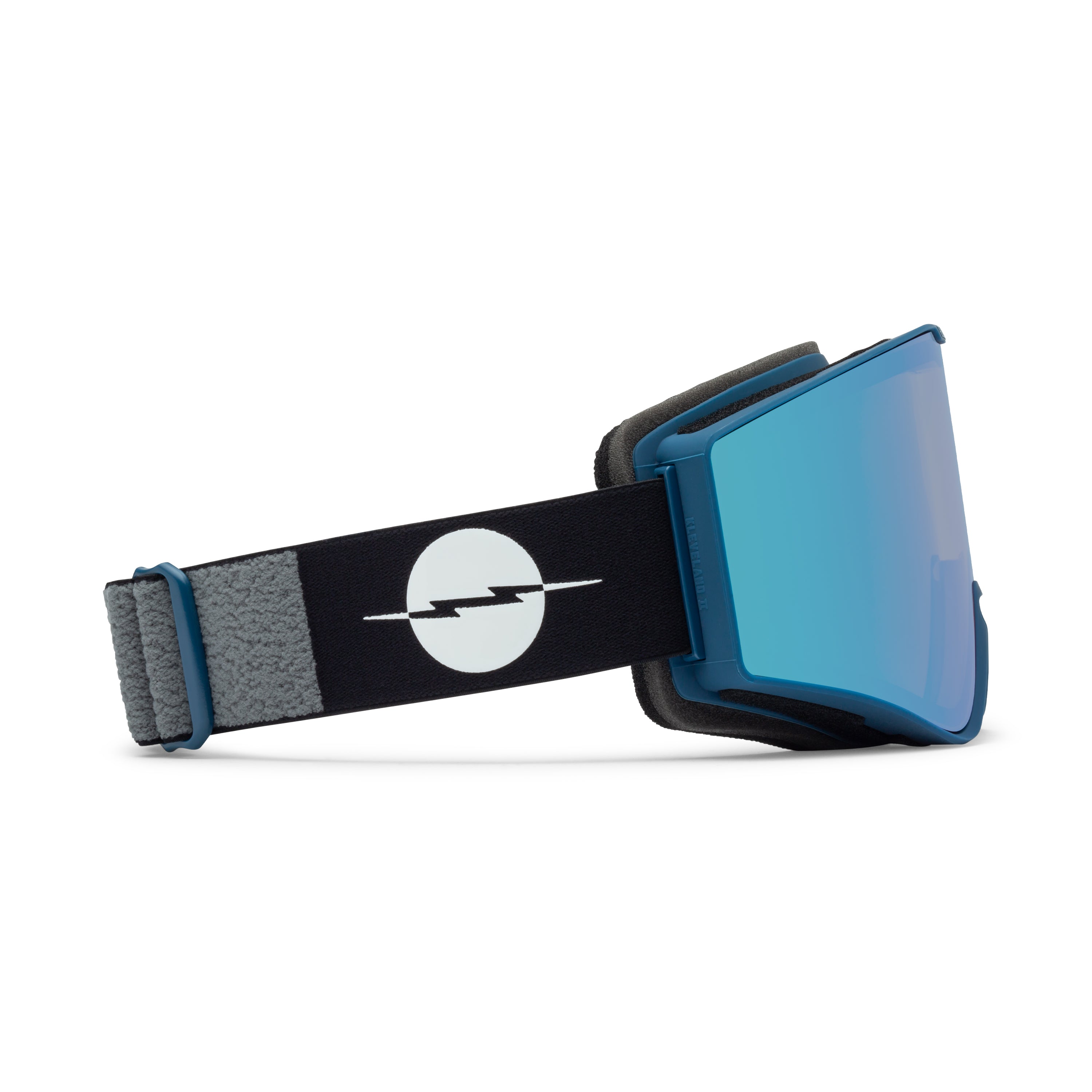 electric kleveland matte black goggle Electric EK2 Eclipse Blue Black/Atomic Ice
