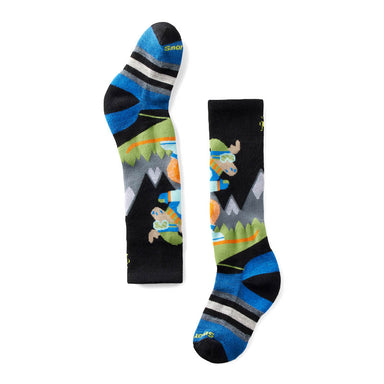 Smartwool - Kids' Wintersport Full Cushion Mountain Moose OTC Socks - Black