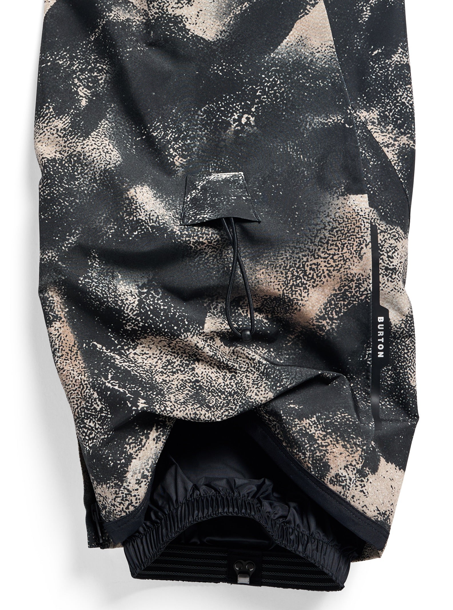 Mens Reserve Gore-Tex 2L Bib Pants, Desert Rock/True Black