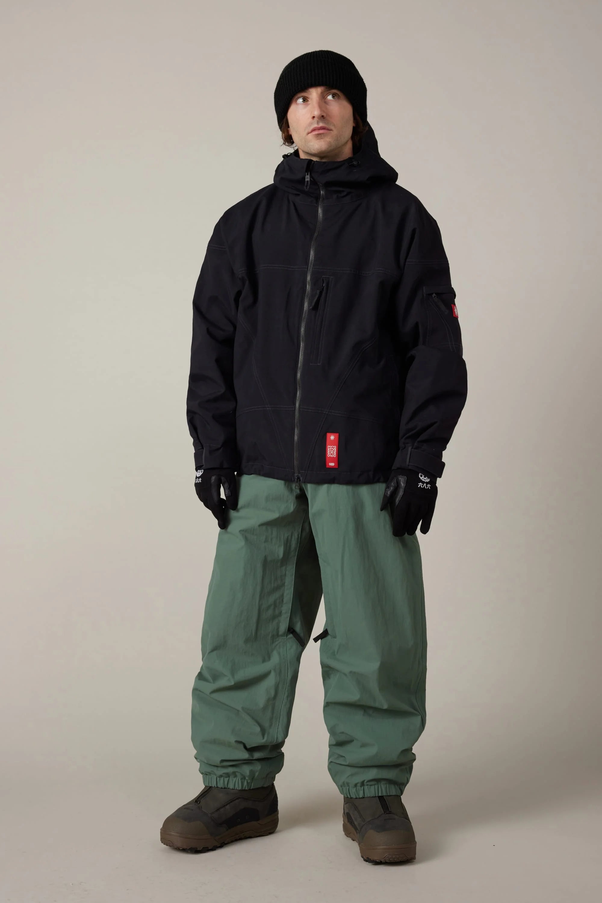 Dojo 20K Pant, Faded Green Crinkle