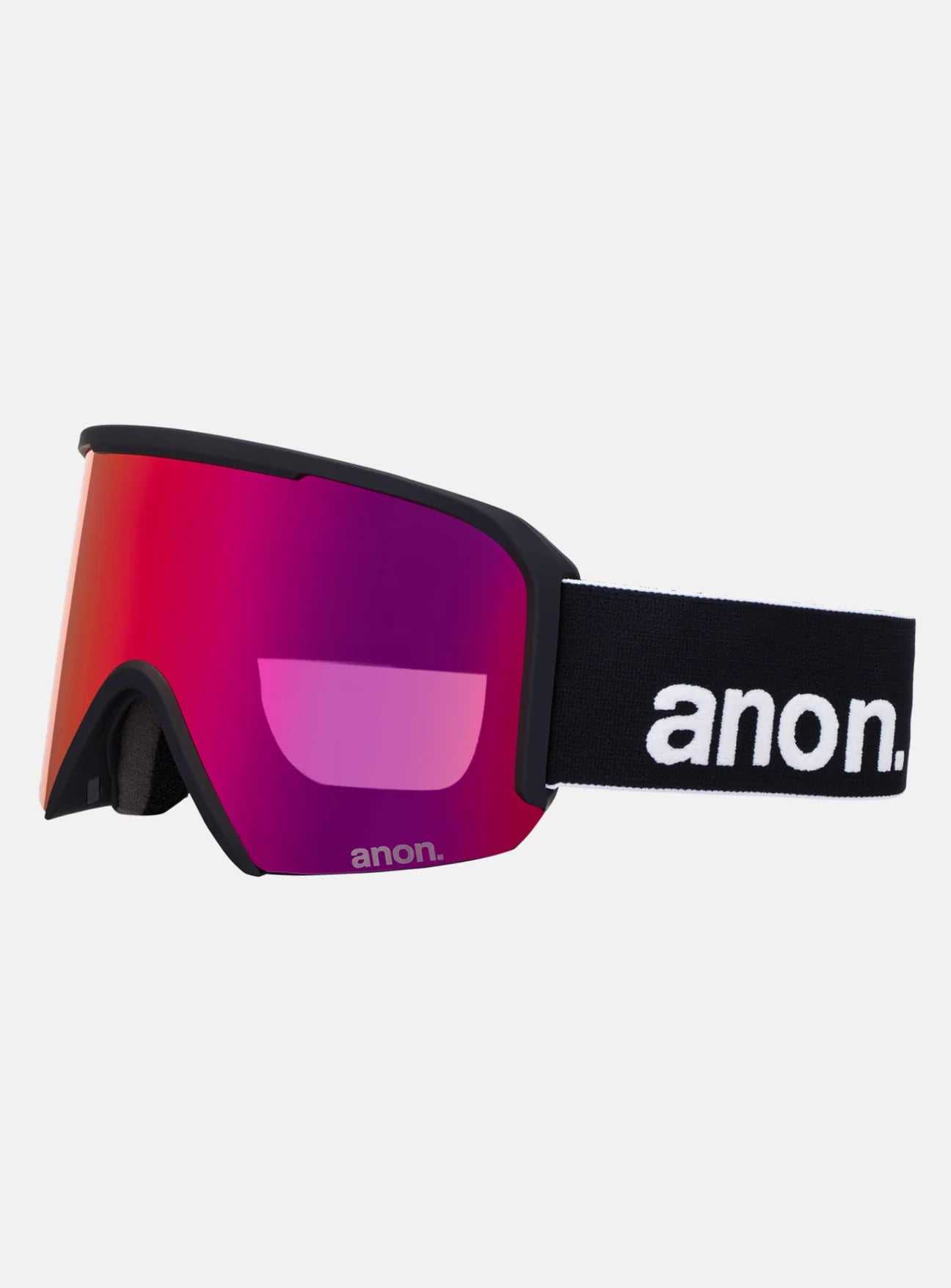 Nesa Goggles + Bonus Lens + MFI Face Mask - Black/Perceive Sunny Red