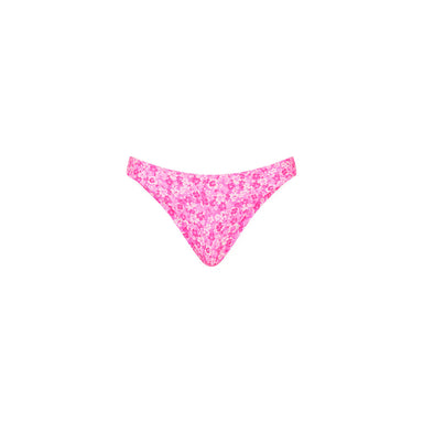 Kulani Kinis - Womens Minimal Full Coverage Bikini Bottom - Berry Burst