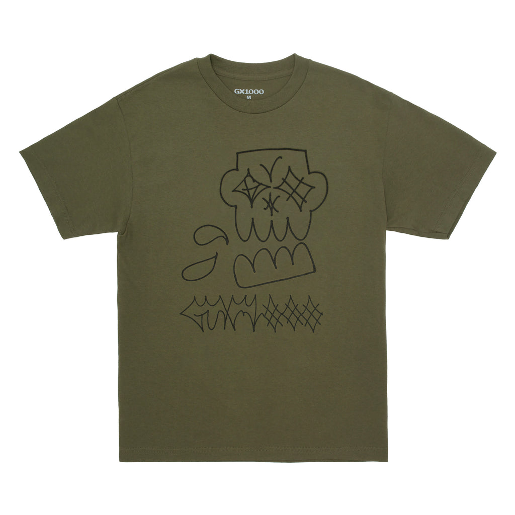 Encino Tee -Military Green