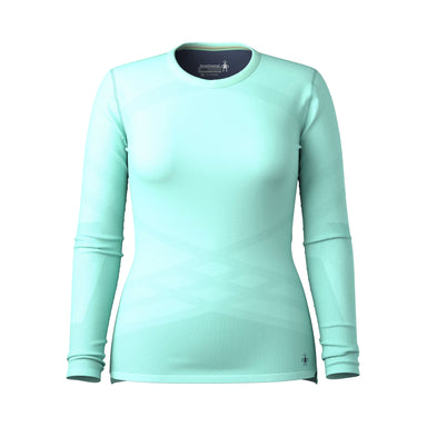 Smartwool - Women's Intraknit Thermal Merino Base Layer Crew, PACIFIC BLUE-NIGHTFALL BLUE