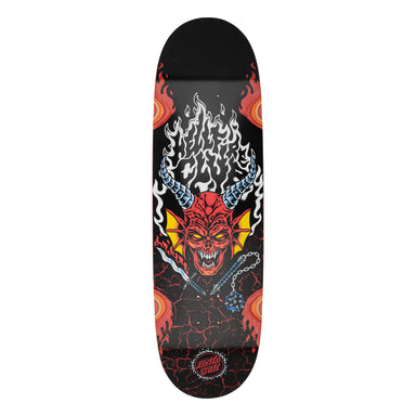 Santa Cruz Skateboards - Stranger Things Hellfire Club Flames - 9.0