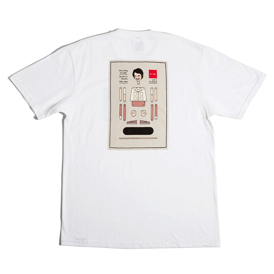 Loteria El Flaco S/S Tee - White