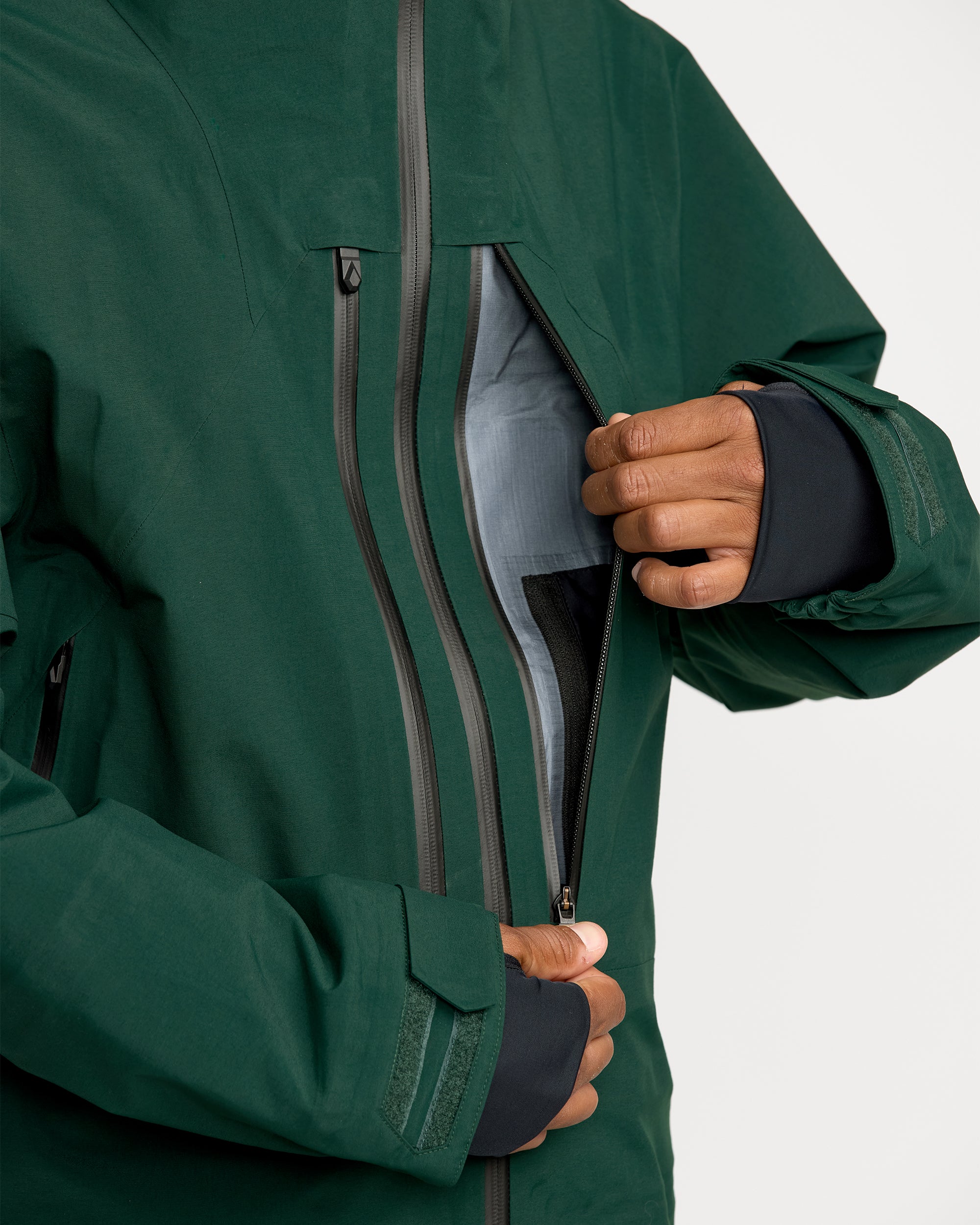 Anyox Guide Gore Pro Shell Jacket - Black Green