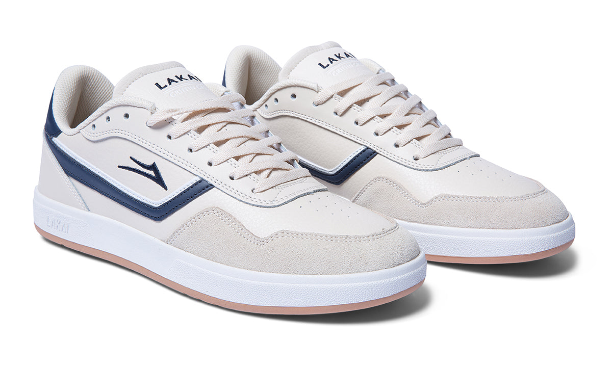 product image Terrace - Cream/Navy Suede