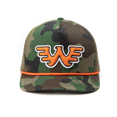Seager - Seager X Waylon Jennings Flying W Snapback - Camo - O/S