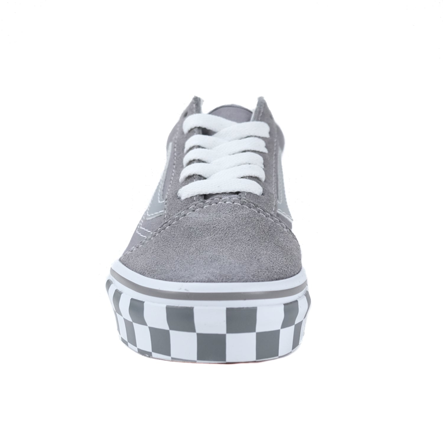 Vans Old Skool sneakers in white with navy side stripe