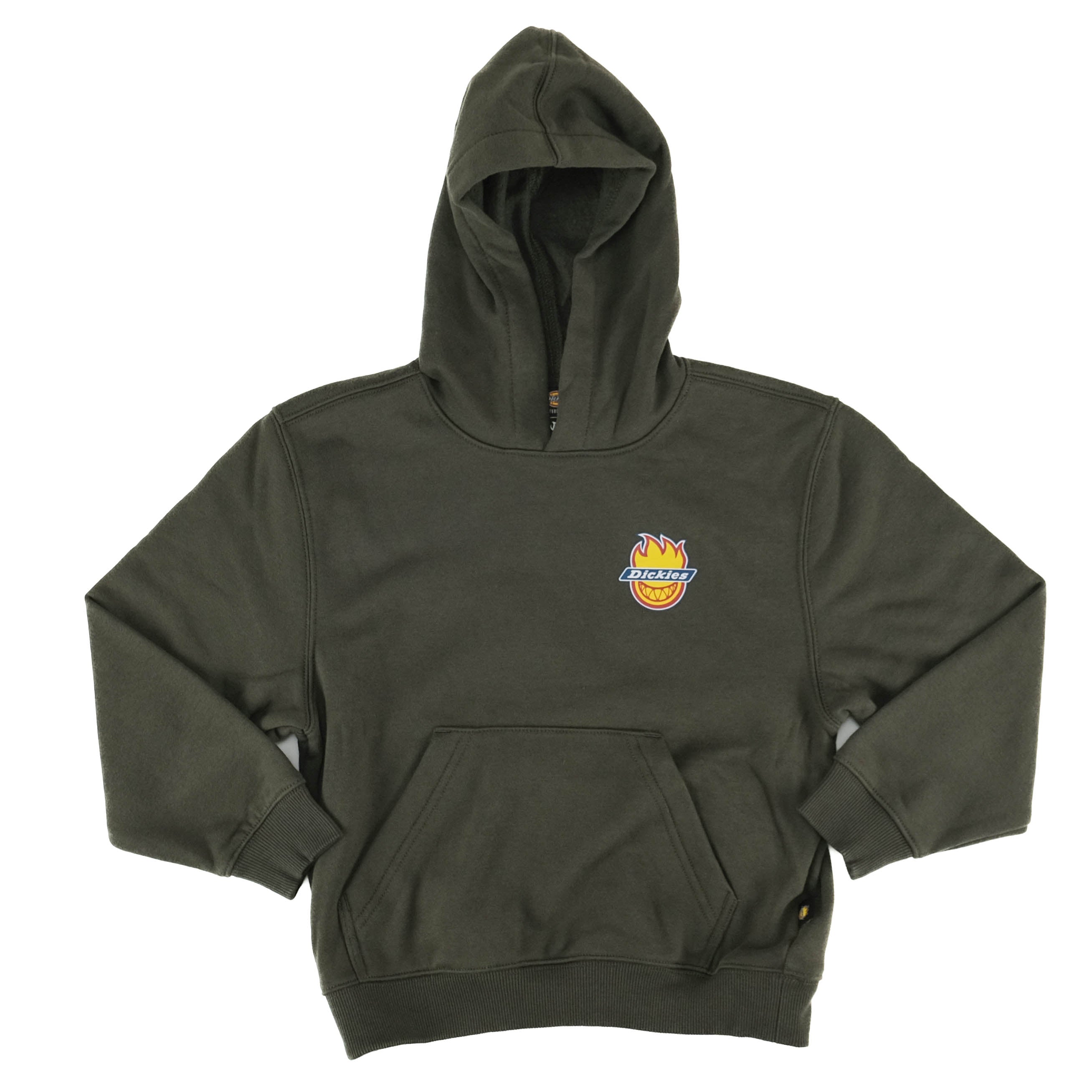 Dickies x Spitfire Kids Graphic Hoodie - Olive Green