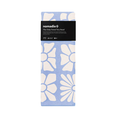 Nomadix - Original Towel - Flowerbed Coastal Blue