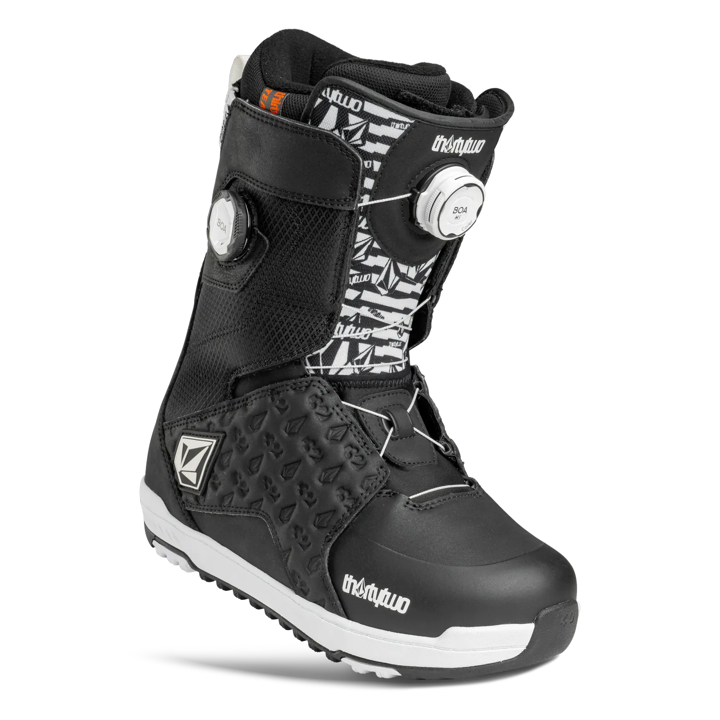Lashed Double BOA (Volcom) - Black/White