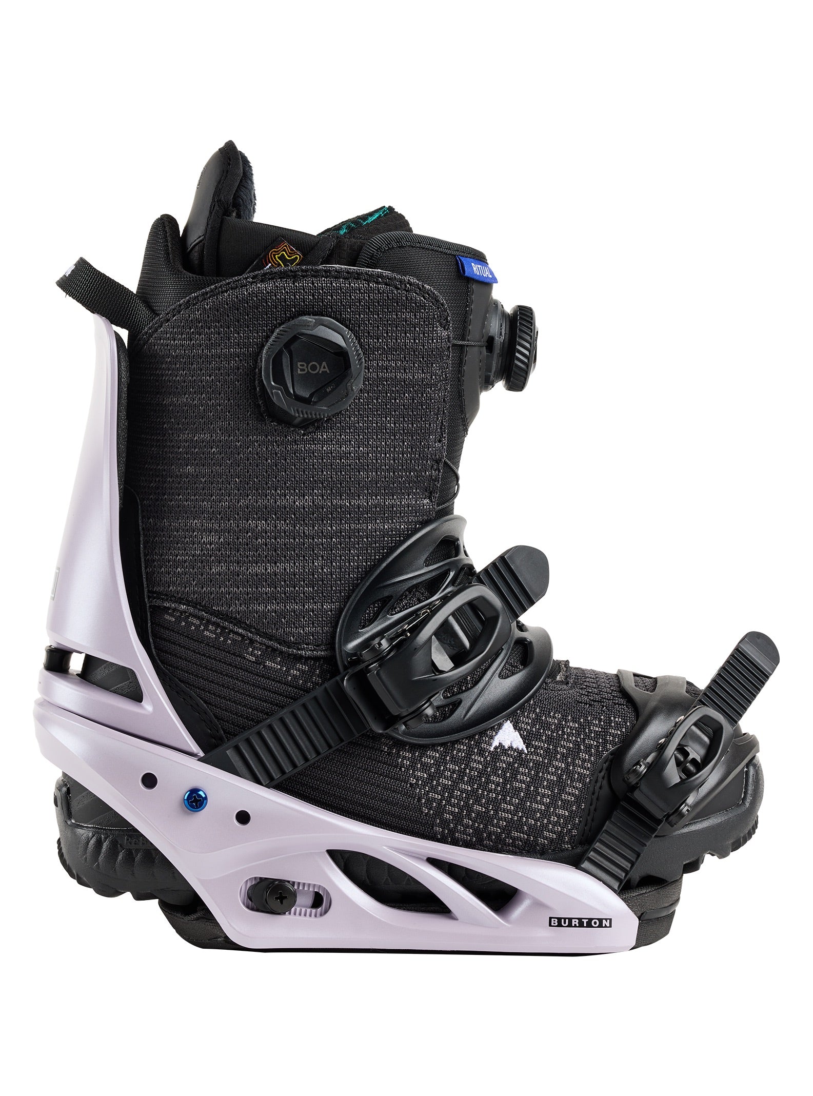 Womens Lexa Re:Flex Snowboard Bindings, Washed Lavender