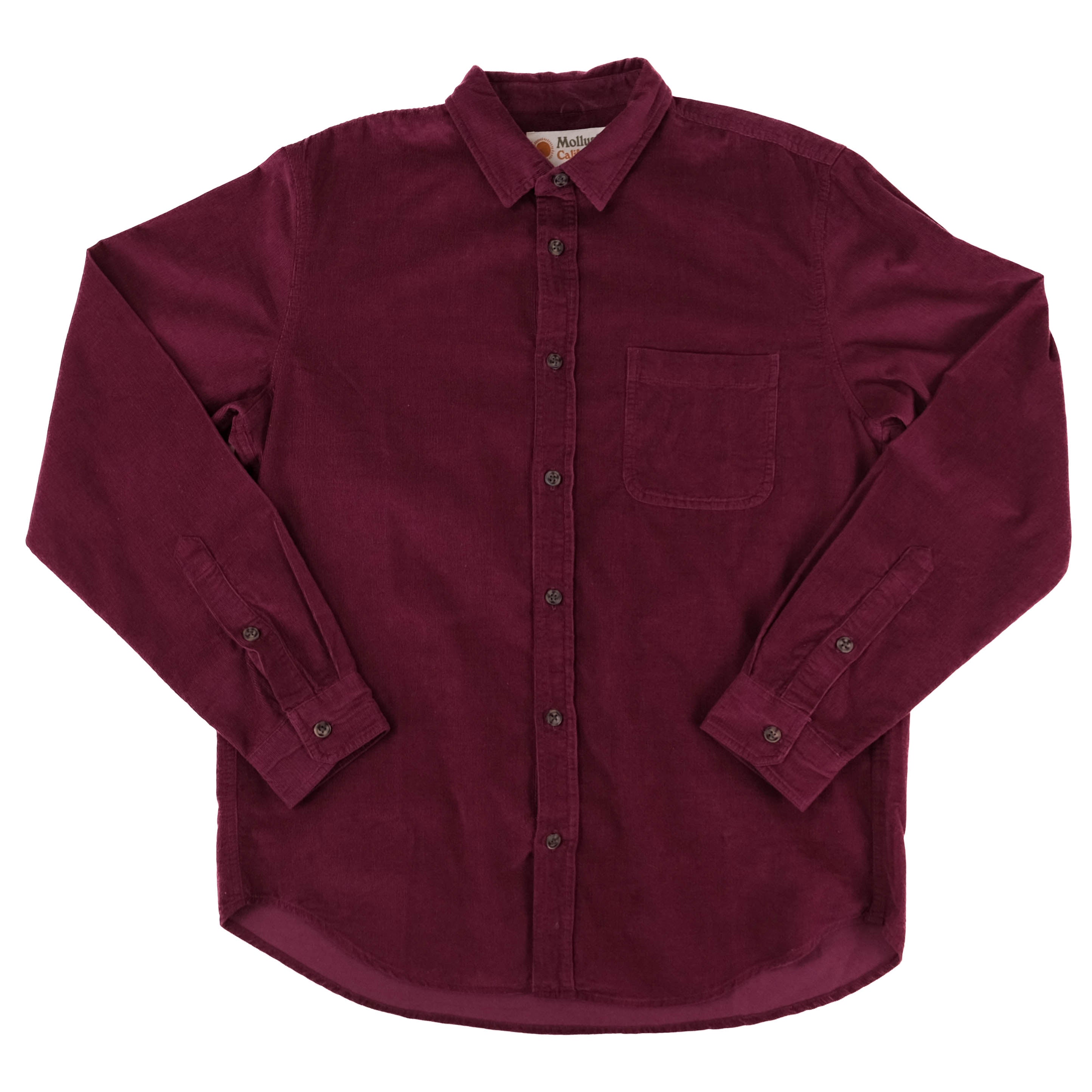 One Pocket Knit L/S - Mulberry Corduroy