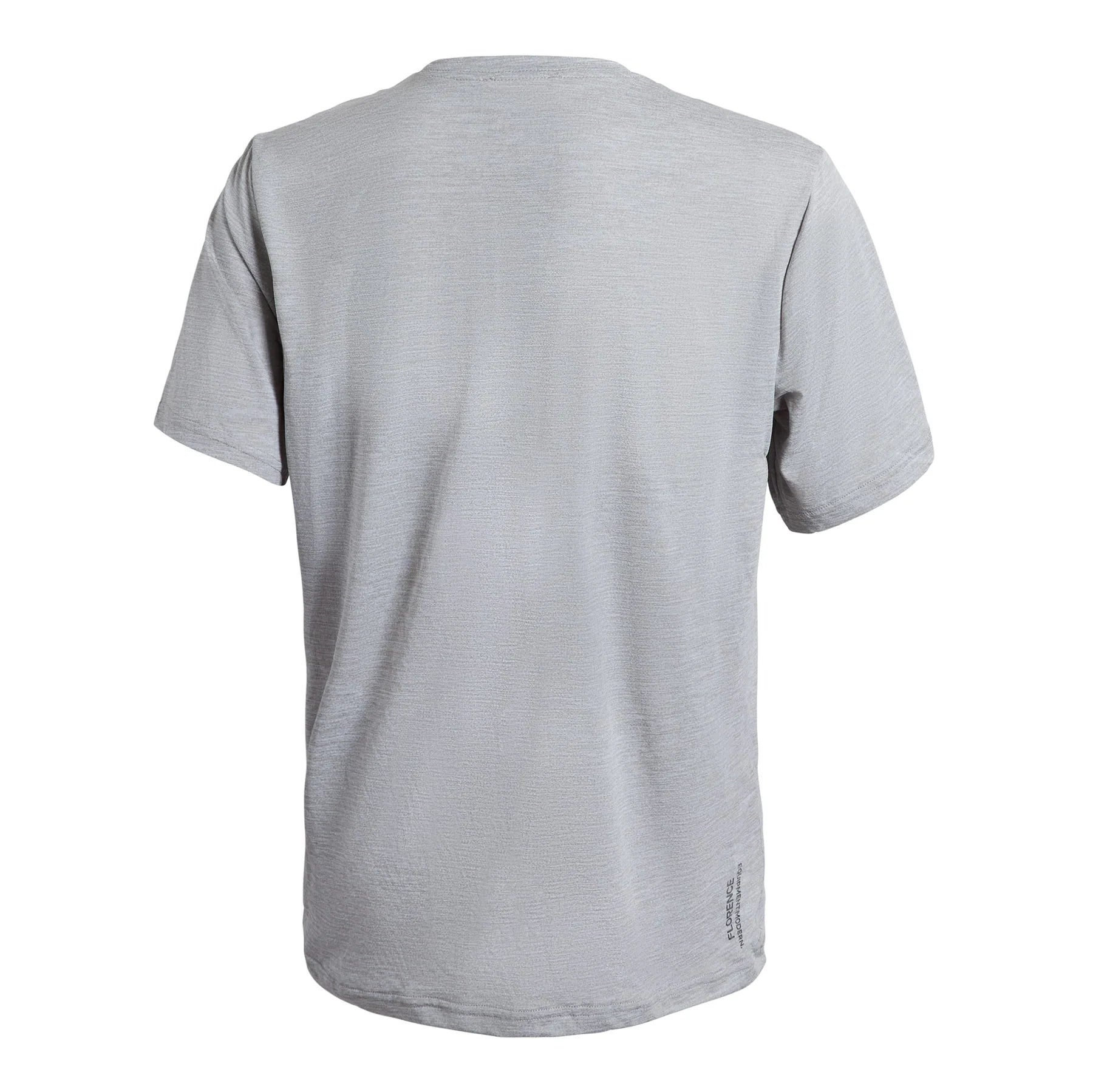 Airtex Short Sleeve Shirt - Light Heather Grey