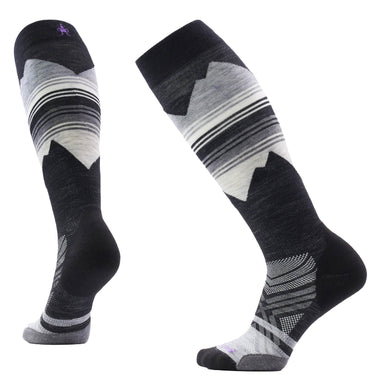Smartwool - Women's Ski Targeted Cushion Pattern OTC Socks - Medium Gray