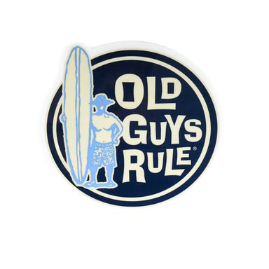 Old Guys Rule Clothing - Surfer Guy II Sticker