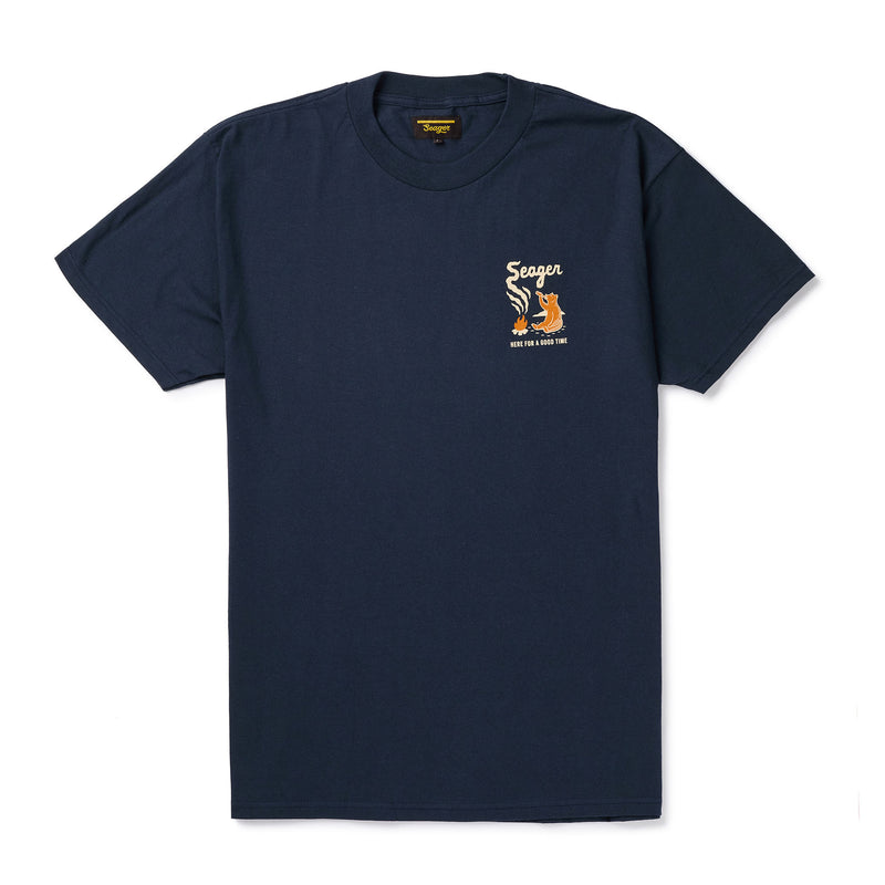 Smokey Tee - Navy