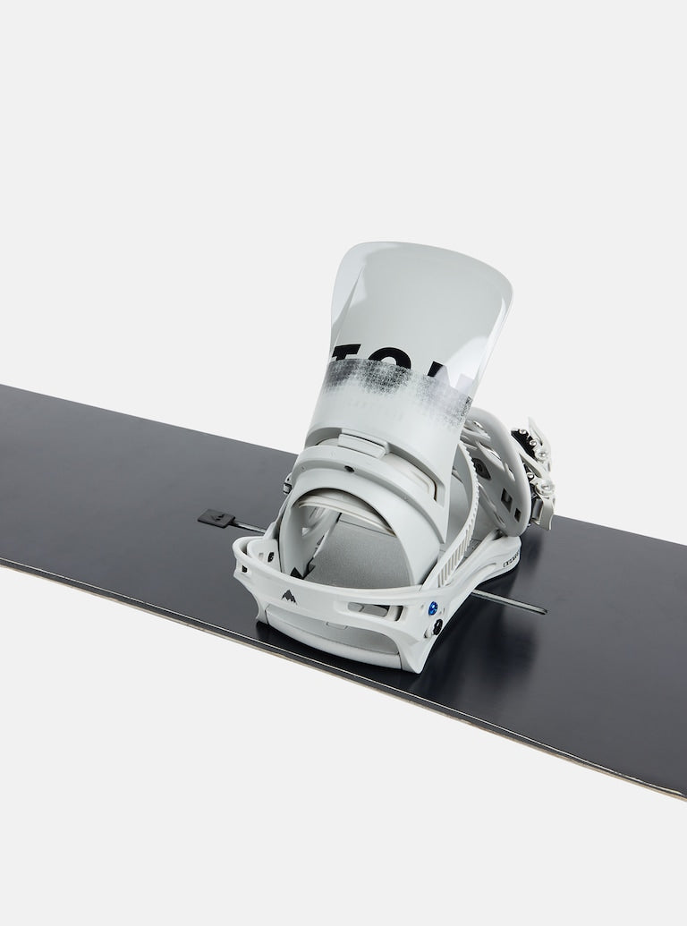product image Men's Cartel X Re:Flex Snowboard Bindings, Gray/Logo