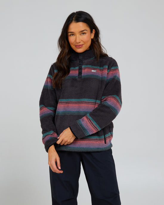 Womens Calm Seas Pullover - Charcoal