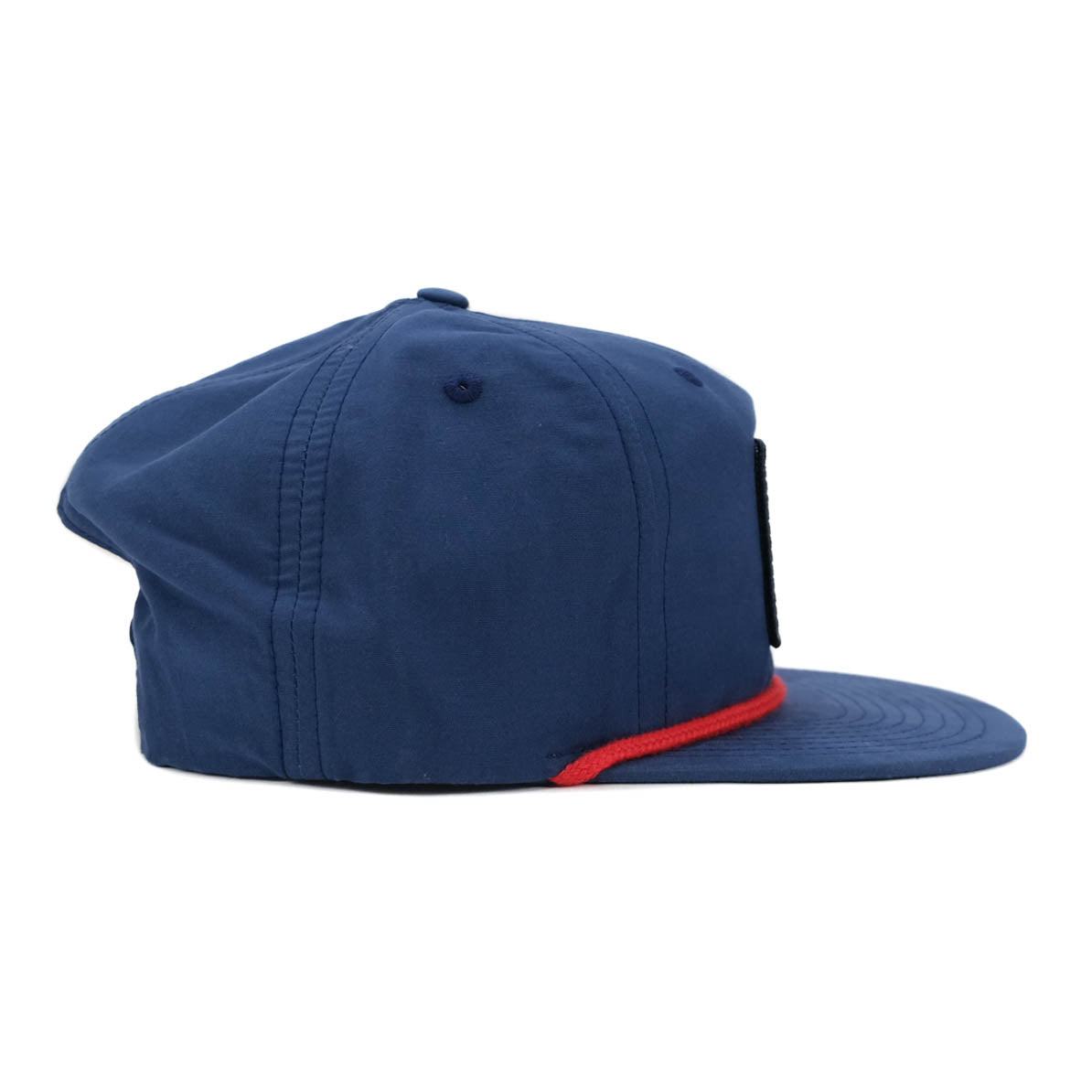 OG Logo Nylon Patch Hat - Navy / Red