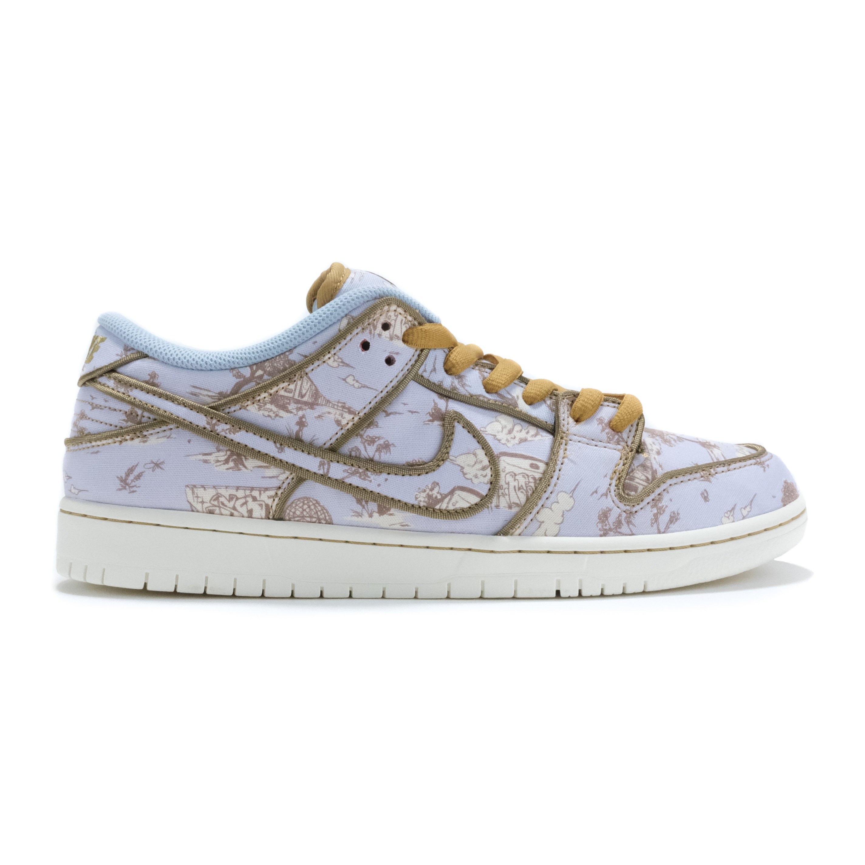 Nike SB Dunk Low Pro PRM - Football Grey/Coconut Milk-Khaki