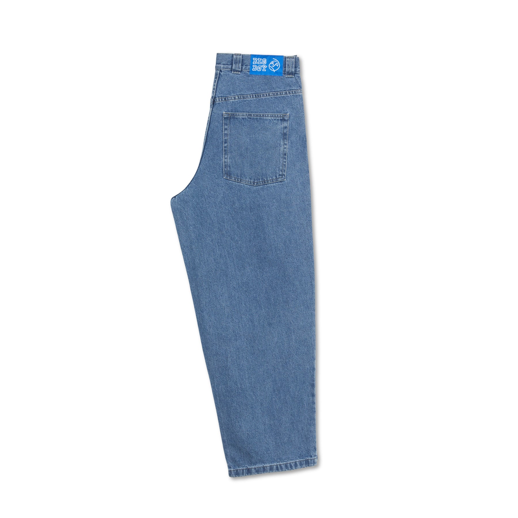 Big Boy Pants -Mid Blue