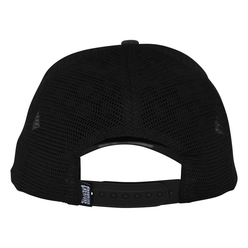 Hellraiser Snapback - Black Denim