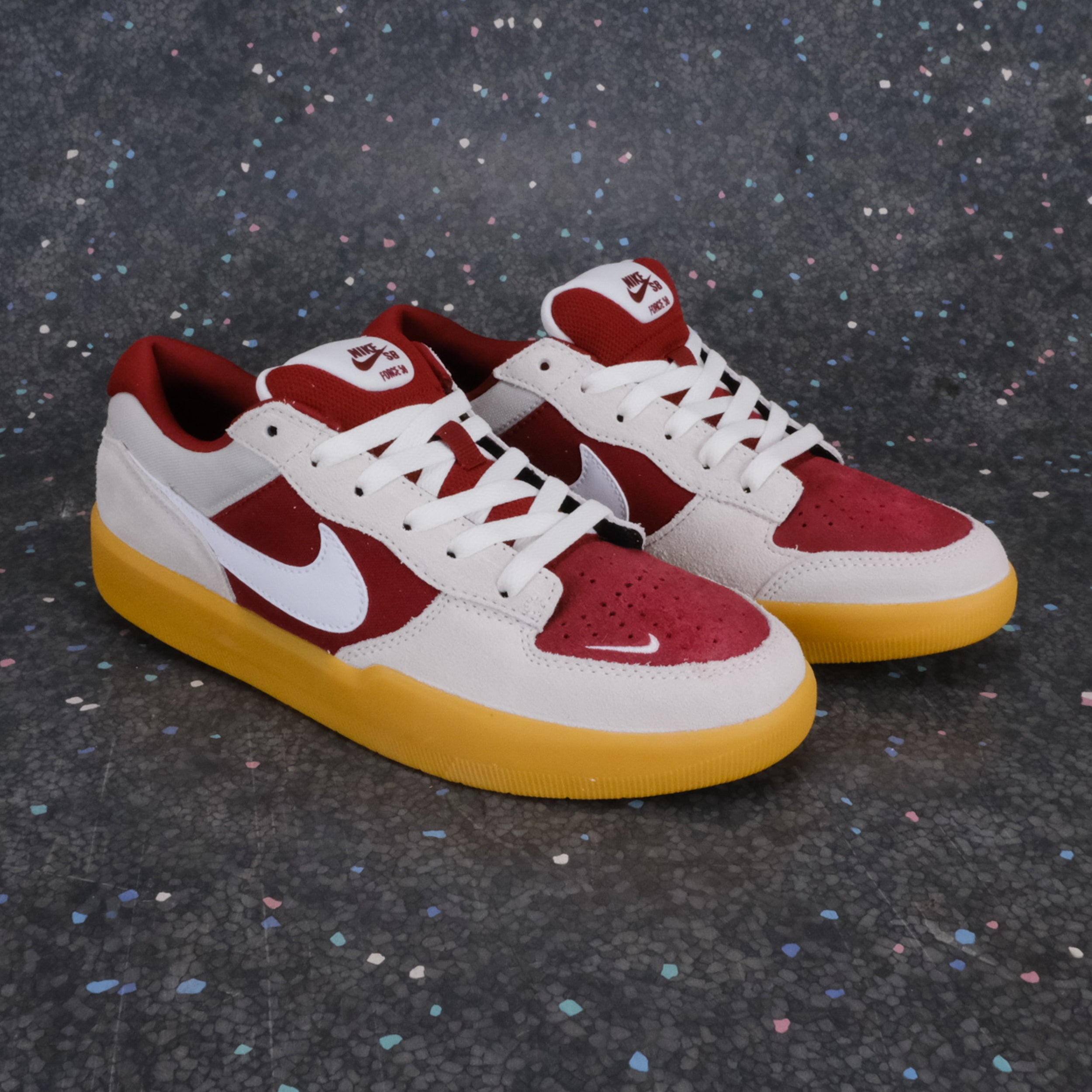 Nike SB Force 58 - Team Red/White-Summit White