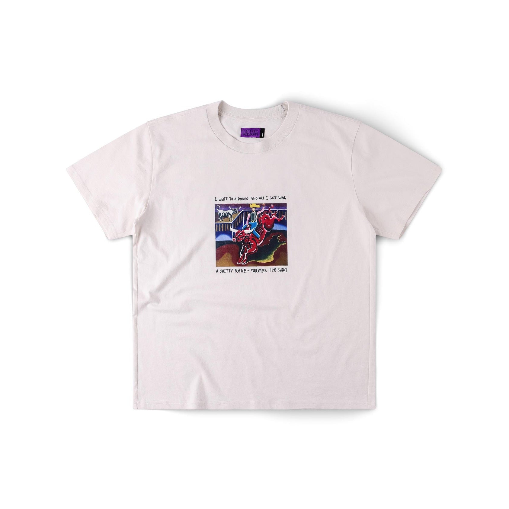 Rodeo Shrunken S/S Tee - Bone