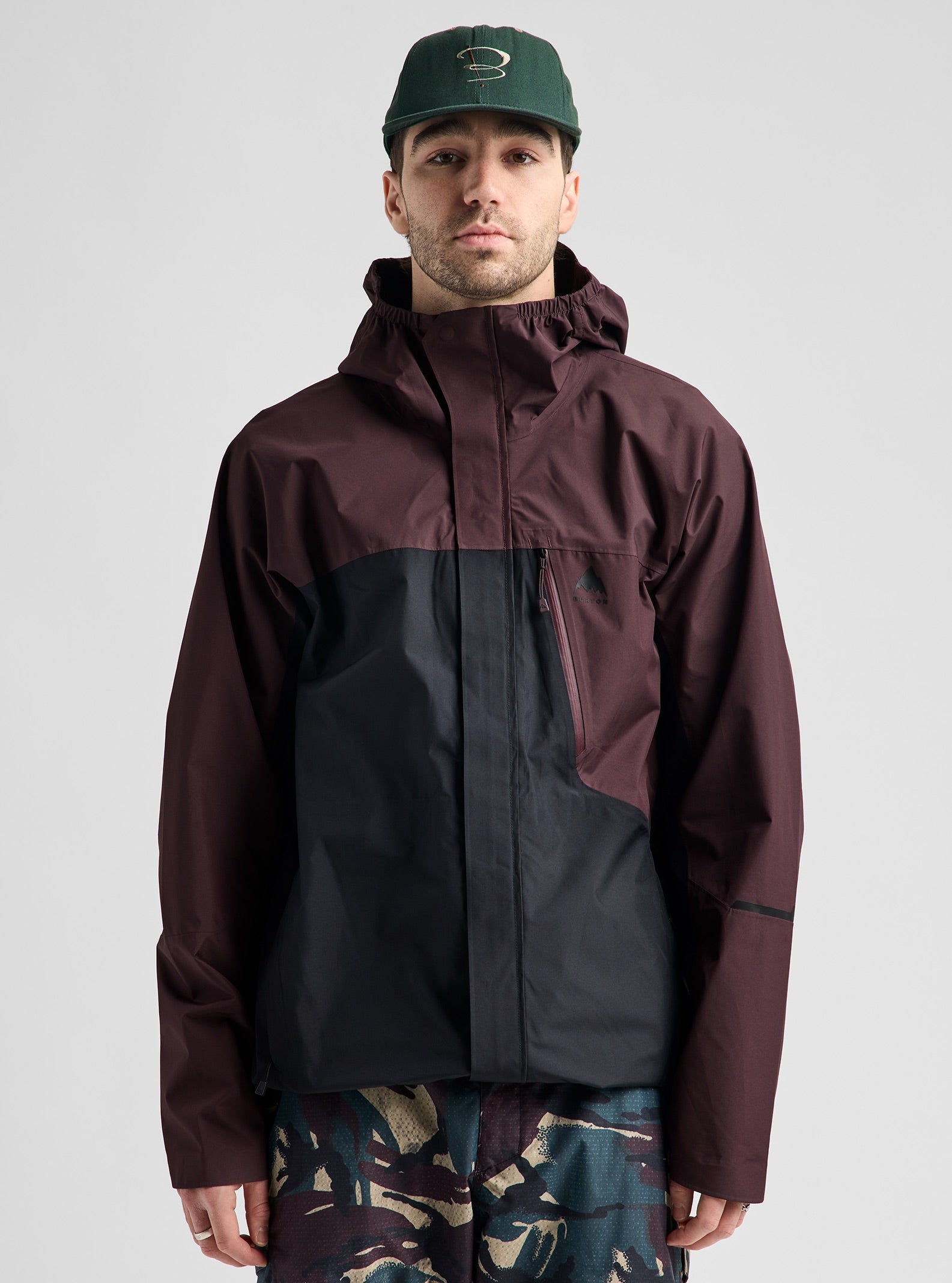 Mens Reserve 2.5L Jacket - Bear Hug Brown/True Black