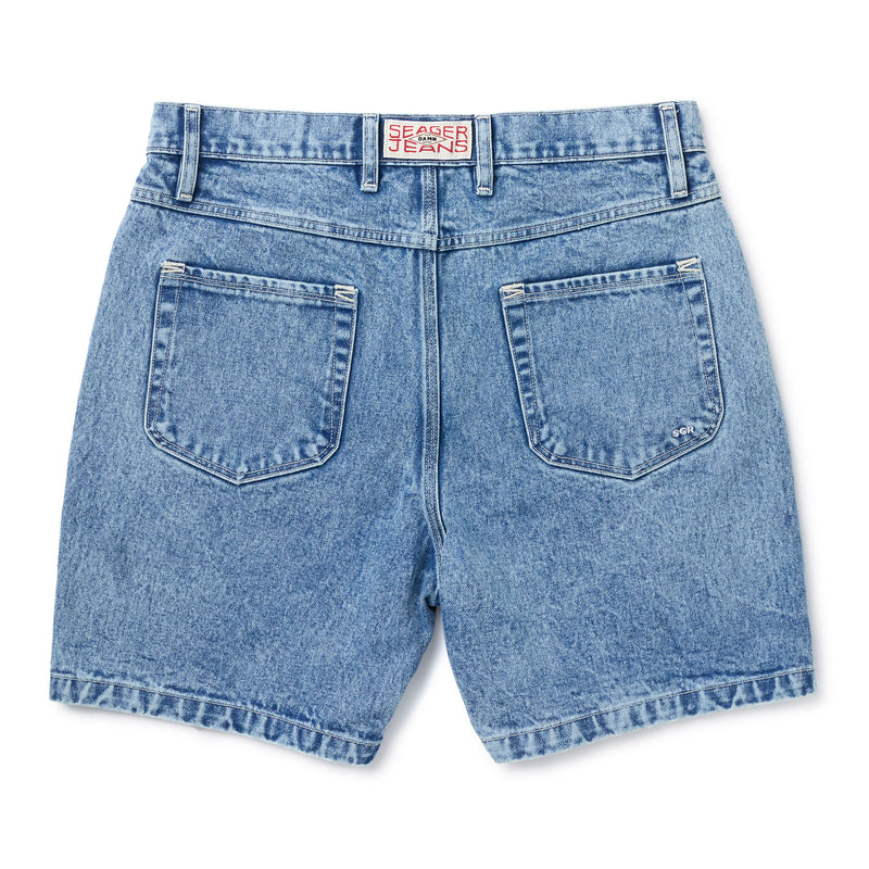 Sandstone Denim Shorts - Light Wash Denim