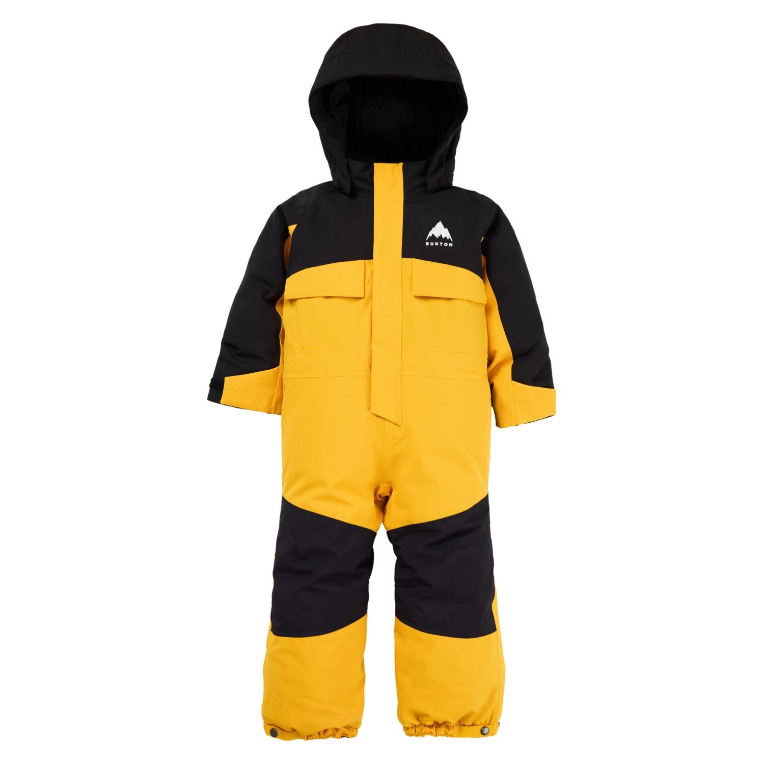 Toddlers' 2L One Piece, True Black/Goldenrod