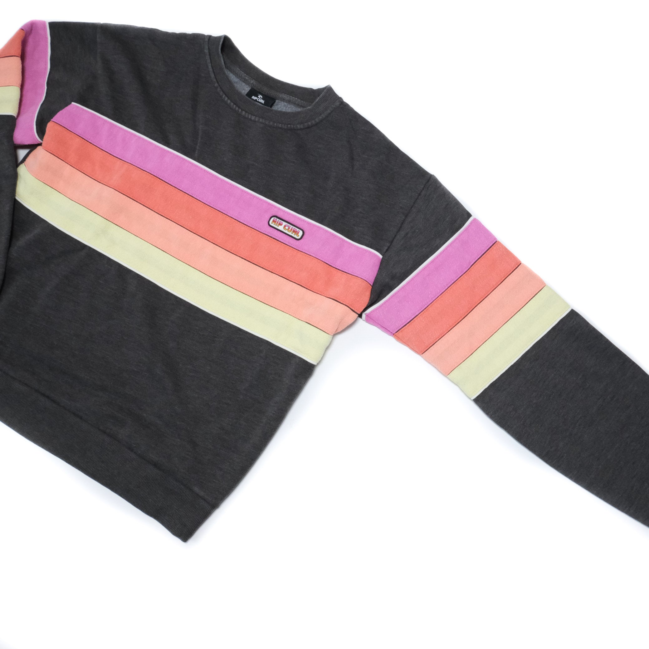 Surf Revival Relaxed Crew - Washed Black
