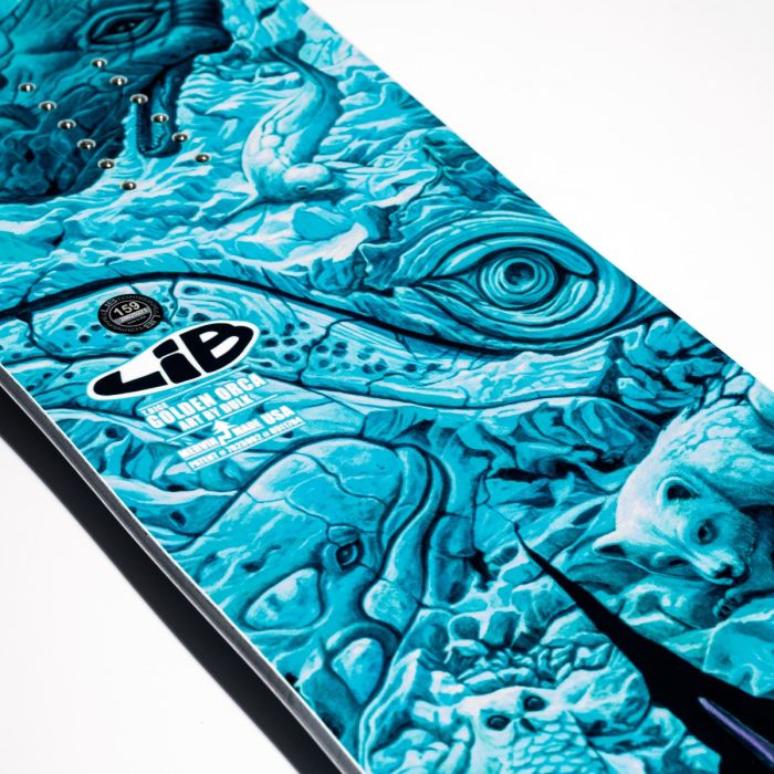 Golden Orca Snowboard