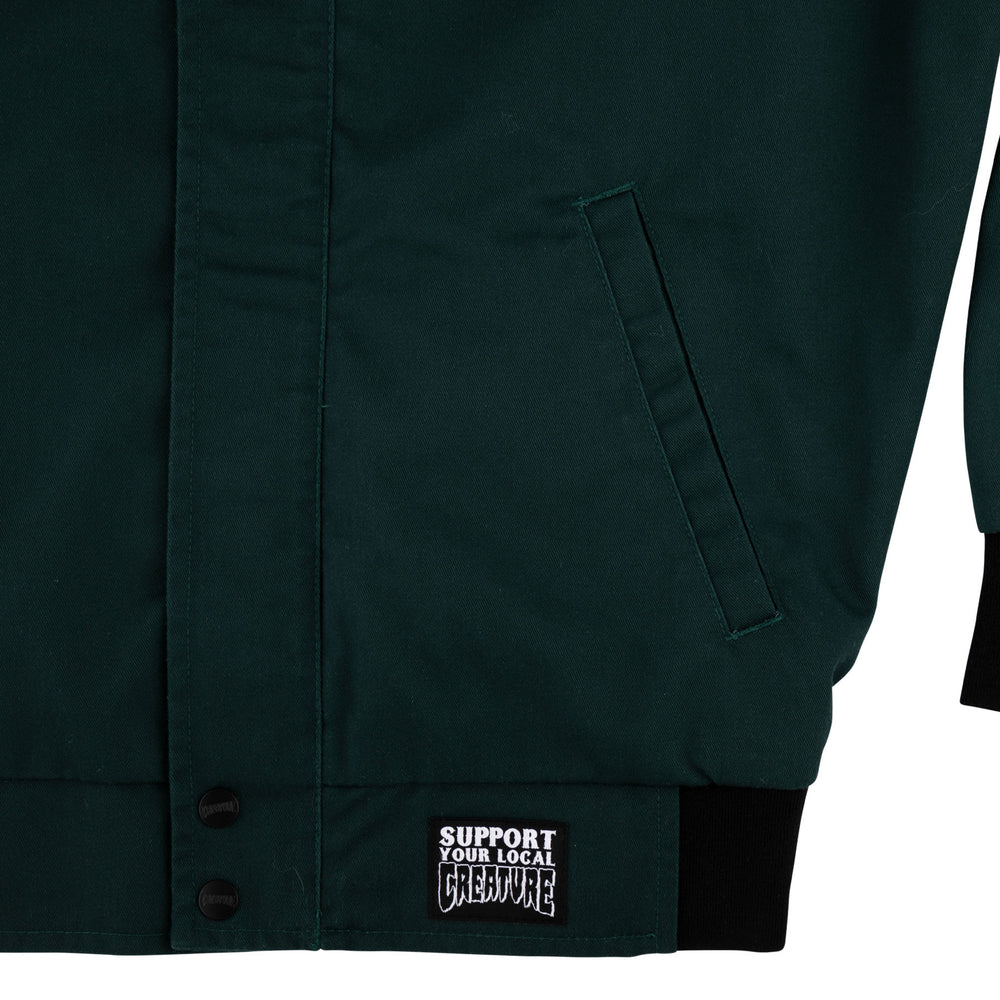 Hesher Bomber Jacket - Hunter Green