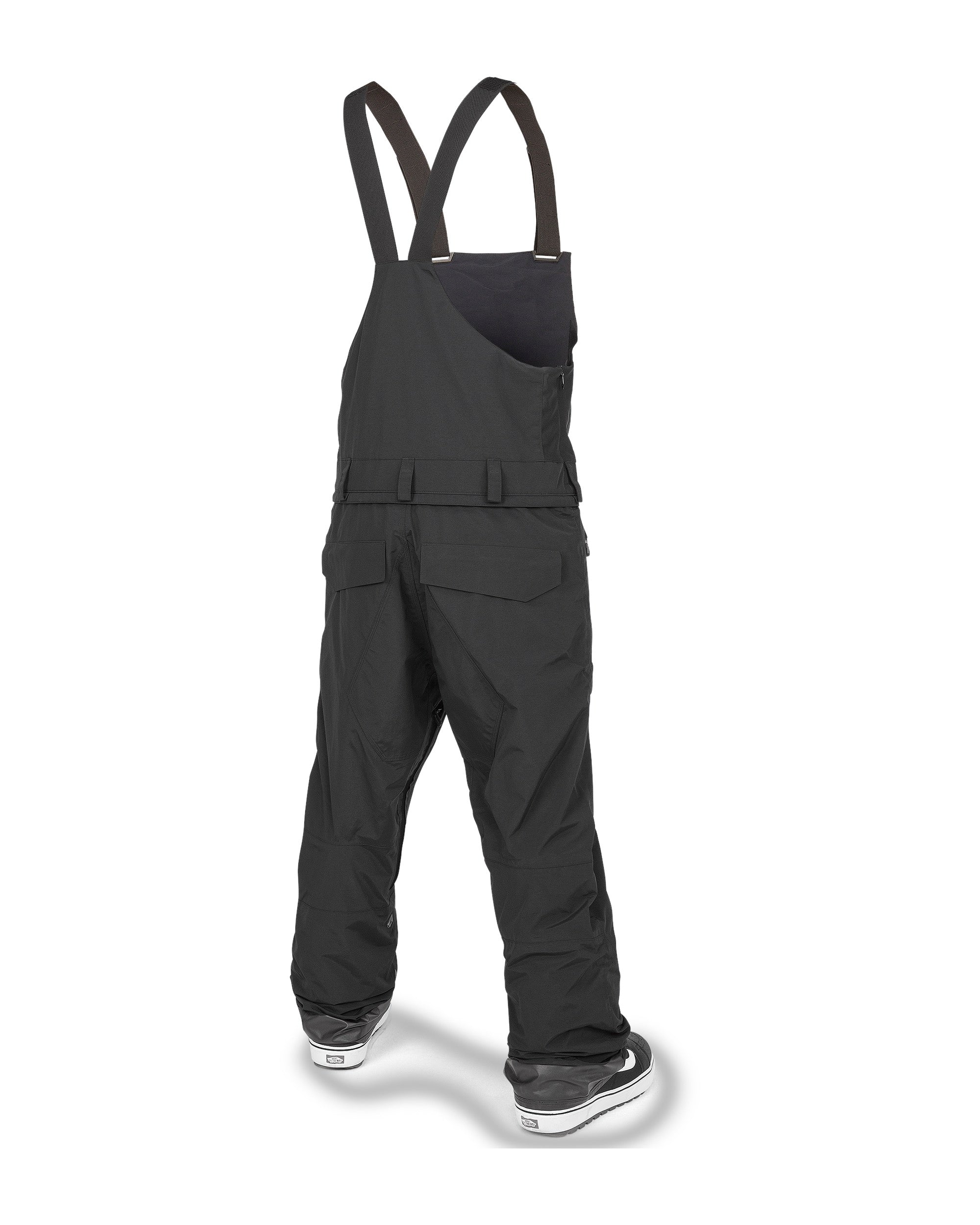 RAIN GORE-TEX BIB OVERALL, Black