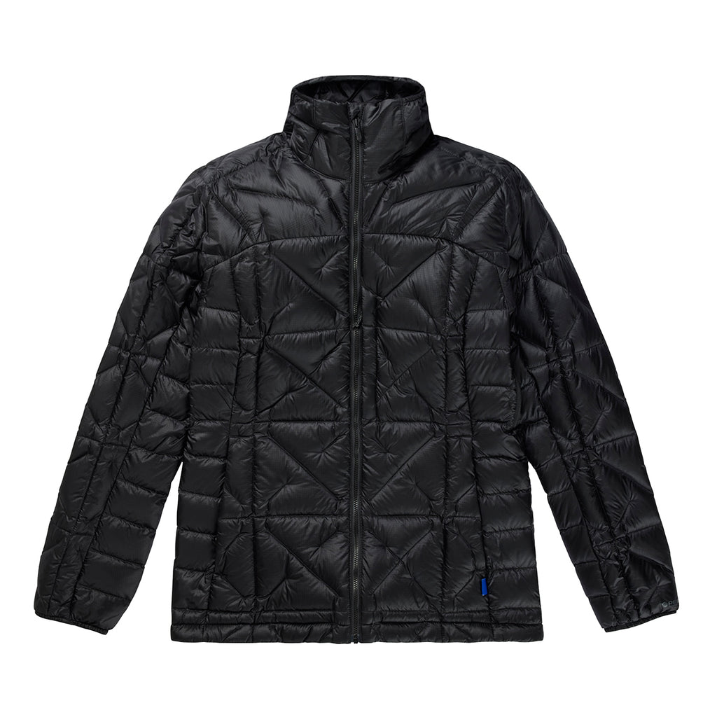 AKM wzip double down jacket 美品 BLK 光沢 b00c084b5db641fcfb5e9c0094521c